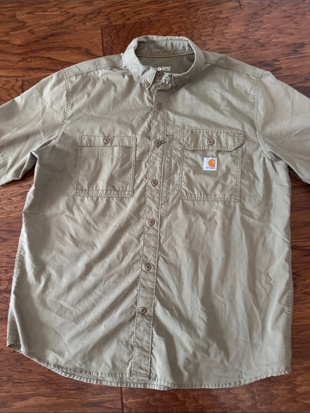 Carhartt Force relaxed fit button up